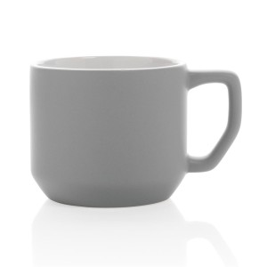Moderne Keramiktasse, grün - Reklamnepredmety