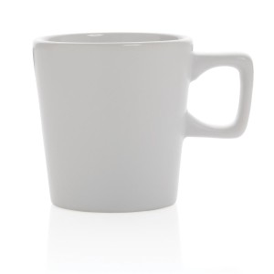 Moderne Keramik Kaffeetasse, grün - Reklamnepredmety
