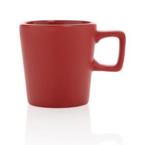 Moderne Keramik Kaffeetasse, grün - Reklamnepredmety