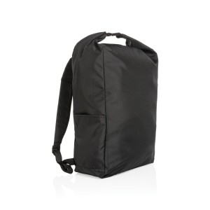 Impact AWARE™ RPET Basic Rolltop-Rucksack, navy blau - Reklamnepredmety