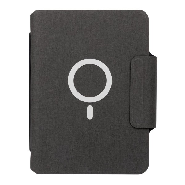Artic magnetisches 10W Wireless Charging Notizbuch, schwarz