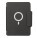 Artic magnetisches 10W Wireless Charging Notizbuch, schwarz