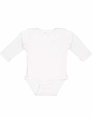 Dojčenské body s dlhým rukávom Infant Fine - Reklamnepredmety