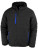 Recyklovaná čierna zimná bunda Compass polstrovaná - RT240_Black_Royal - variant Ls 1000323520