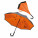 MU3009 - 23" reversible, windproof umbrella