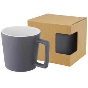 Cali 370 ml Keramiktasse mit matter Oberfläche - Reklamnepredmety