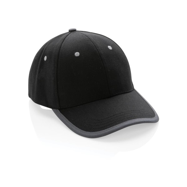Impact AWARE™ 280gr Brushed rCotton 6 Panel Kontrast-Cap, na