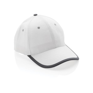 Impact AWARE™ 280gr Brushed rCotton 6 Panel Kontrast-Cap, na - Reklamnepredmety