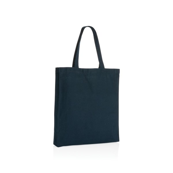 Impact AWARE™ recycelte Baumwolltasche 145gr mit Boden, navy