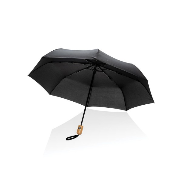 21" Impact AWARE™ RPET 190T Bambus-Schirm autom. open/close,