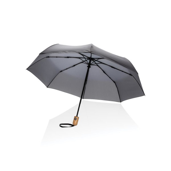 21" Impact AWARE™ RPET 190T Bambus-Schirm autom. open/close,