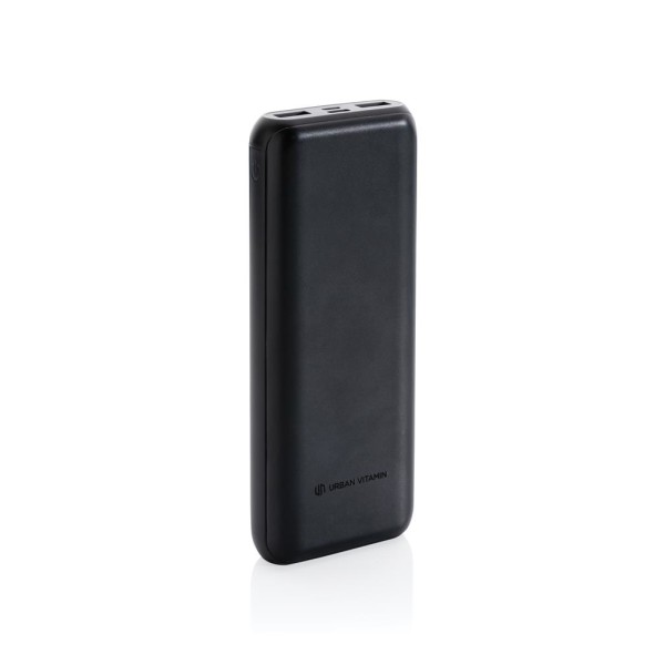 Urban Vitamin Pasadena 20.000mAh 18W PD Powerbank, blau