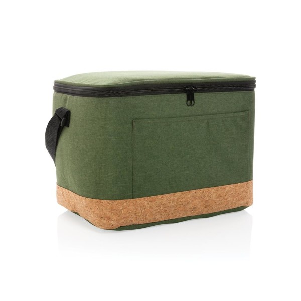 Impact AWARE™ XL RPET Two-Tone Kühltasche mit Korkdetail, gr