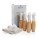 Kegel-Set aus Holz, braun