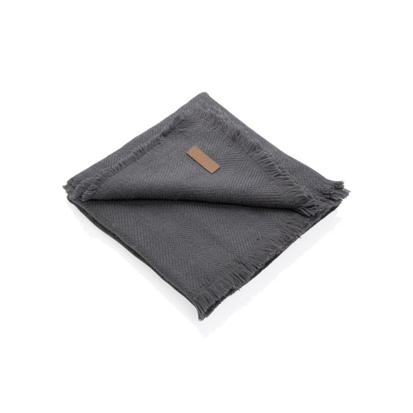 Ukiyo Aware™ Polylana® gewebte Decke 130x150cm, grau