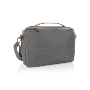 Impact AWARE™ 300D Two-Tone Deluxe 15.6" Laptop-Tasche, navy - Reklamnepredmety