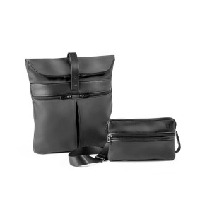 Rucksack aus Mikrofaser und PU ROVER BACKPACK - Reklamnepredmety