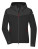 Dámska zateplená vetrovka - JN1179_Black_Carbon_Light-Red - variant 