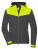 Dámska zateplená vetrovka - JN1179_Carbon_Bright-Yellow_Carbon - variant 