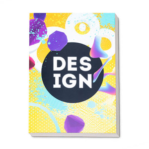 Paper soft cover notebook - Reklamnepredmety