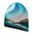 Full colour beanie with fleece lining