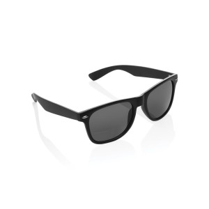 Sonnenbrille aus GRS recyceltem Kunststoff, navy blau - Reklamnepredmety