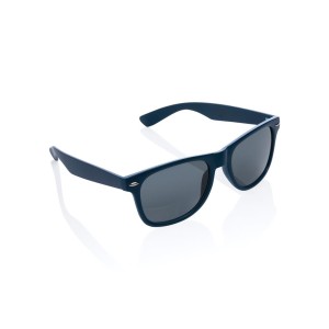 Sonnenbrille aus GRS recyceltem Kunststoff, navy blau - Reklamnepredmety