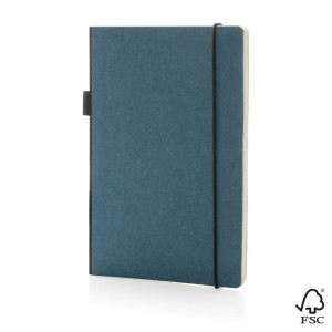 A5 FSC® Deluxe Hardcover Notizbuch, braun - Reklamnepredmety