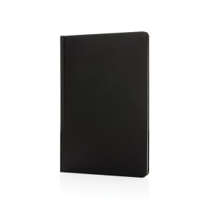 A5 Impact Steinpaper Hardcover Notizbuch, weiß - Reklamnepredmety