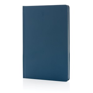 A5 Impact Steinpaper Hardcover Notizbuch, weiß - Reklamnepredmety