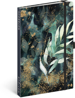 NOTIQUE Notizen Eukalyptus, liniert, 13 x 21 cm - Reklamnepredmety