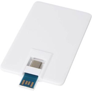 32-GB-USB-Laufwerk mit USB-C- und USB-A 3.0 Duo Slim-Anschluss - Reklamnepredmety