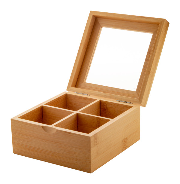 bambusová krabička na čaj