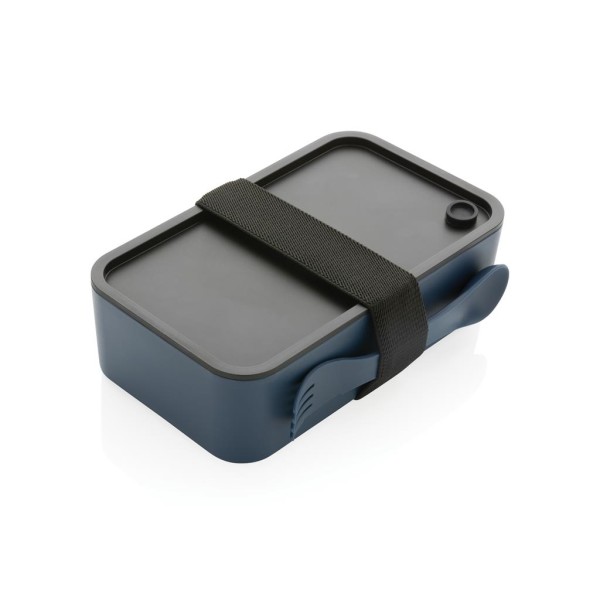 GRS RPP Lunchbox mit Göffel, navy blau