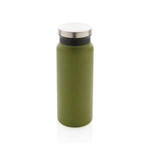 RCS recycelte Stainless Steel Vakuumflasche 600ml, grün - Reklamnepredmety