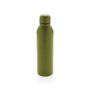 RCS recycelte Stainless Steel Vakuumflasche, grün - Reklamnepredmety