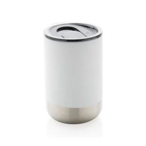 RCS recycelter Stainless Steel Becher, grün - Reklamnepredmety