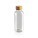 GRS rPET Flasche mit FSC Bambus-Deckel, blau - p433.090__b_1 - variant XD P433.090