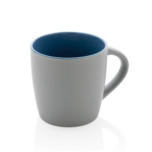 Keramiktasse innen coloriert, braun - Reklamnepredmety