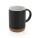 Keramikbecher mit Korkboden, braun - p434.081__b_1 - variant XD P434.081