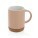 Keramikbecher mit Korkboden, braun - p434.088__b_1 - variant XD P434.088