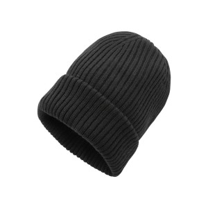 Impact AWARE™ Polylana® doppelt gestrickte Mütze, grün - Reklamnepredmety