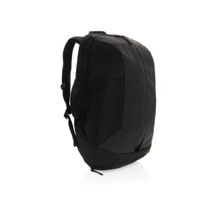 Swiss Peak AWARE™ RPET 15.6" Work & Gym Rucksack, schwarz - Reklamnepredmety