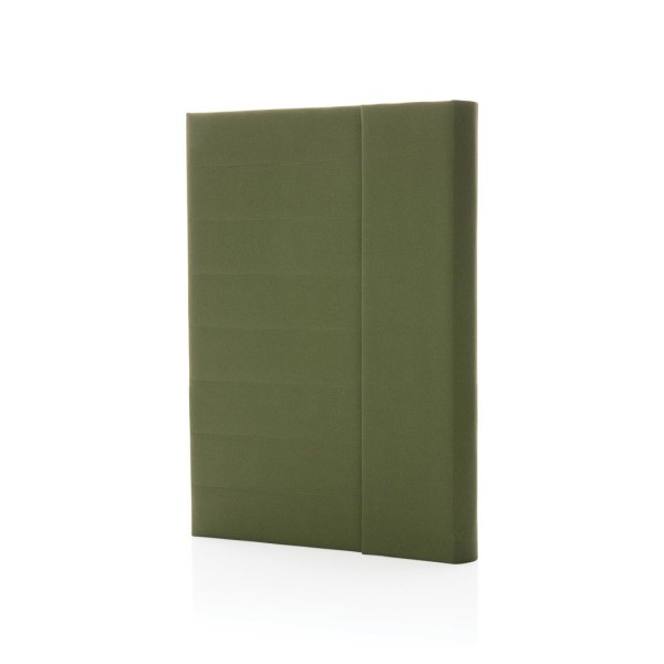 Impact Aware™ A5 Notebook mit Magnetverschluss, grün
