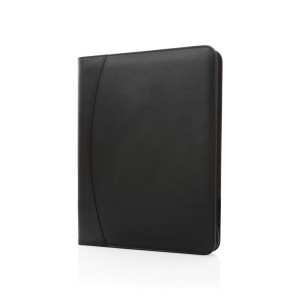 RCS rPU Deluxe Tech Portfolio mit Reißverschluss, schwarz - Reklamnepredmety