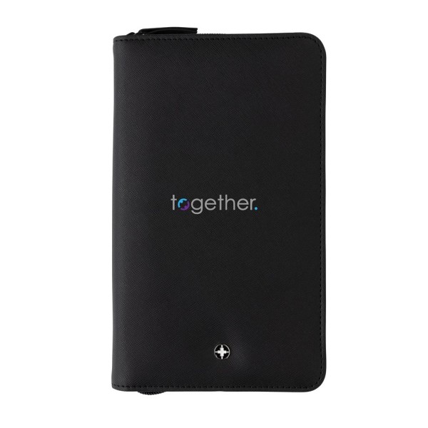 Swiss Peak Heritage RCS rPU RFID Travel Wallet, schwarz