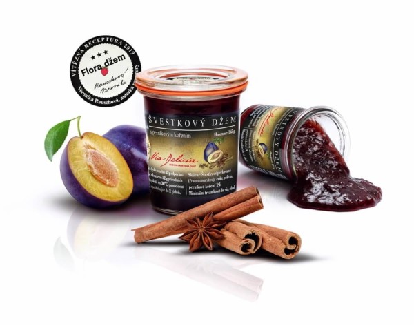 Pflaumenmarmelade mit Lebkuchengewürz 165 g