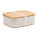 TASTE 800 ml steel lunch box, silver