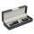 SANDGLASS gift set with ball and ceramic pen,  black