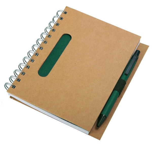 ECO notizbuch mit leeren Seiten